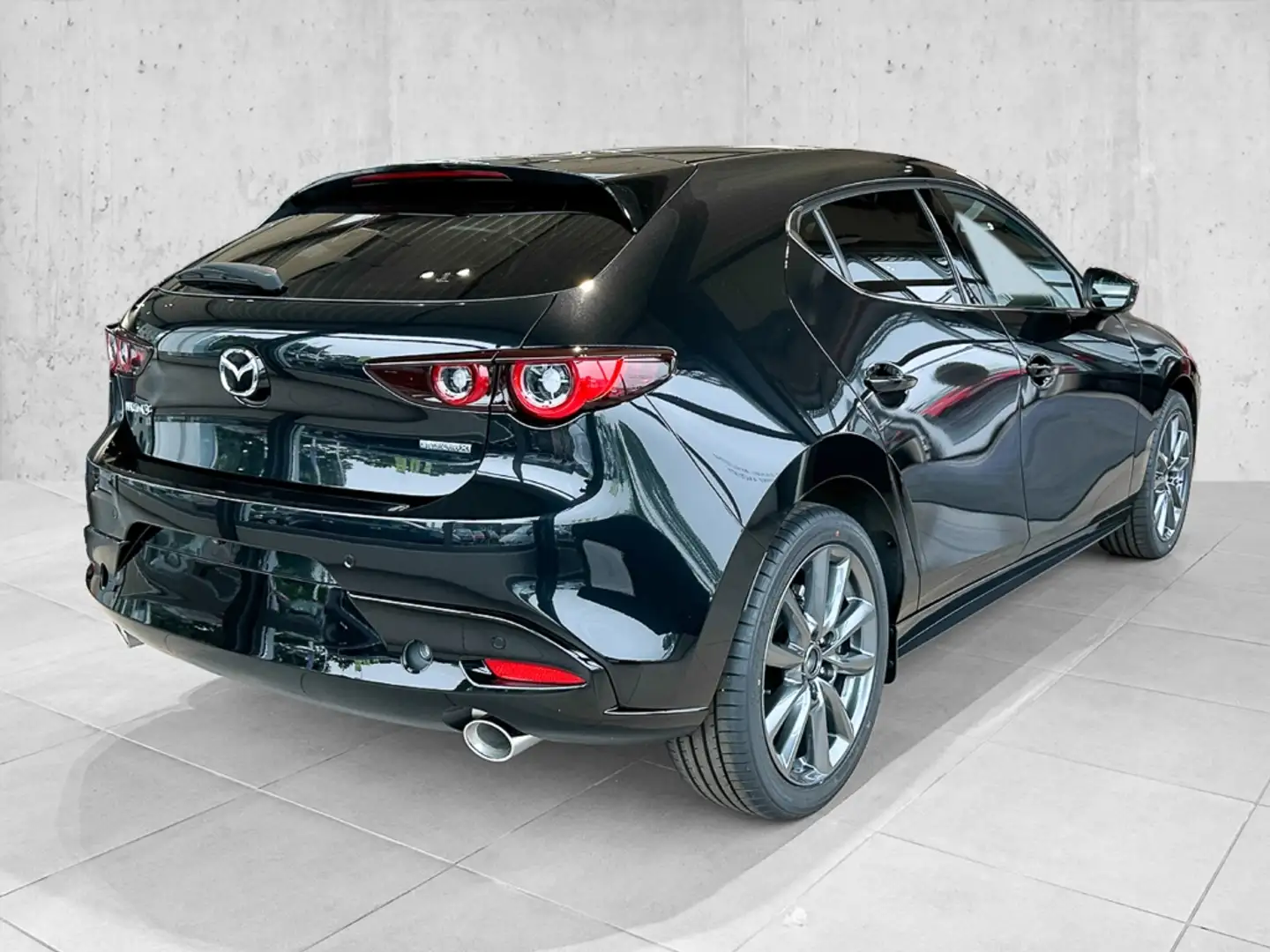 Mazda 3 S SKYACTIV-X 2.0 M Hybrid 6GS SELECTION DES-P PRE- Noir - 2