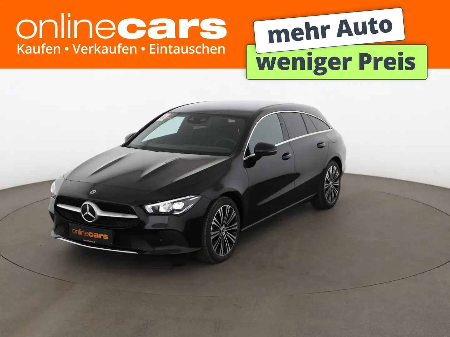 Mercedes-Benz CLA 200 d SB Progressive Aut LED AHK LEDER NAVI Schwarz - 1