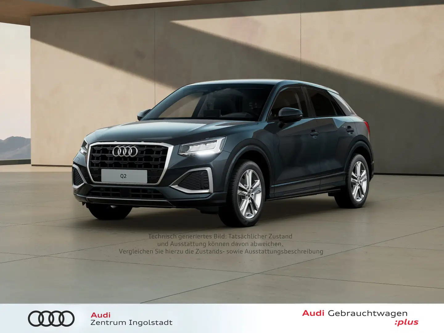 Audi Q2 30 TFSI NAVI+ AHK KAM. PDC+ Advanced Grau - 1
