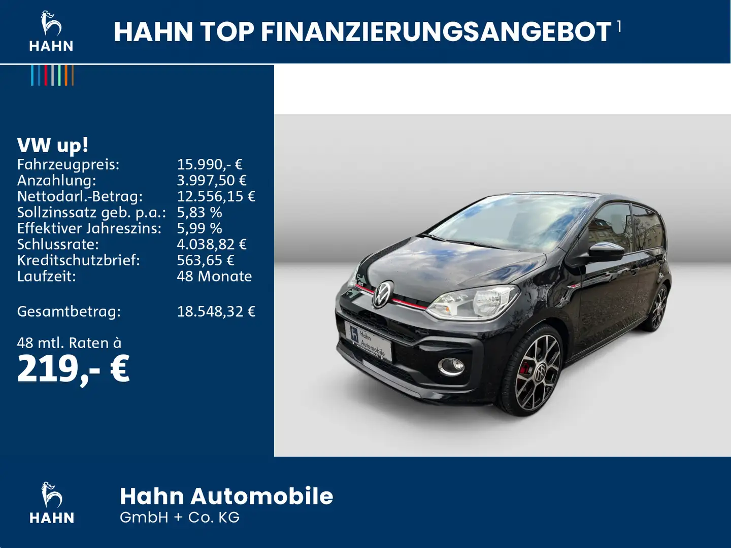 Volkswagen up! 1.0TSI GTI beats Climatr BT Sitzh DAB+ USB Noir - 2