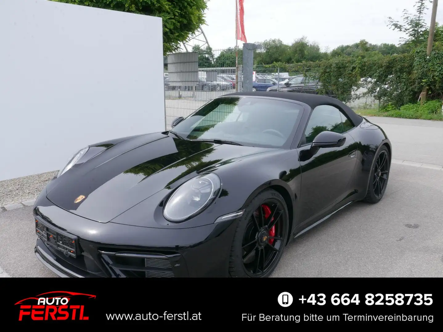 Porsche 911 Cabriolet GTS Carrera *SPORTABGAS*BOSE*HINTERAC... Nero - 1
