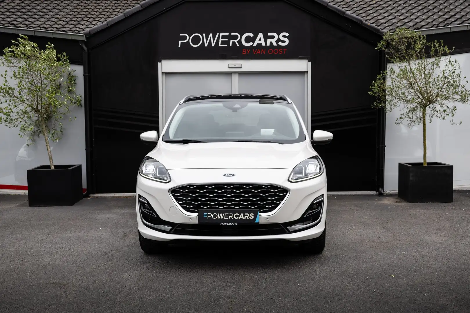 Ford Kuga Vignale PHEV | Pano | HUD | Leder | Trekhaak | ACC Bianco - 2