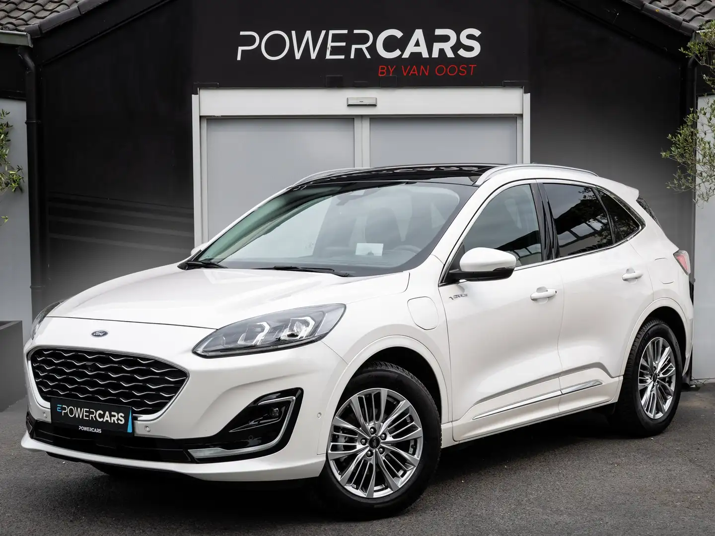 Ford Kuga Vignale PHEV | Pano | HUD | Leder | Trekhaak | ACC Bianco - 1