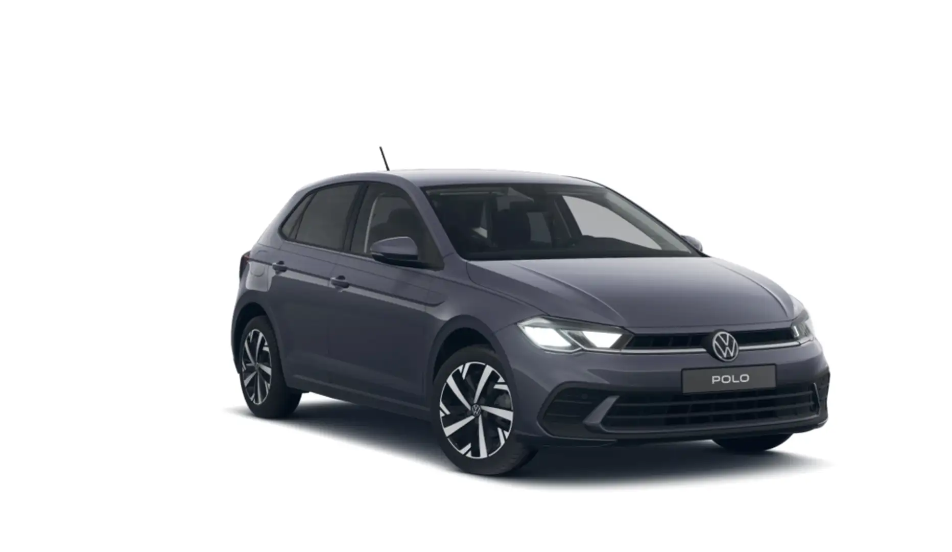 Volkswagen Polo 1.0 TSI Mas DSG 70kW Gris - 2