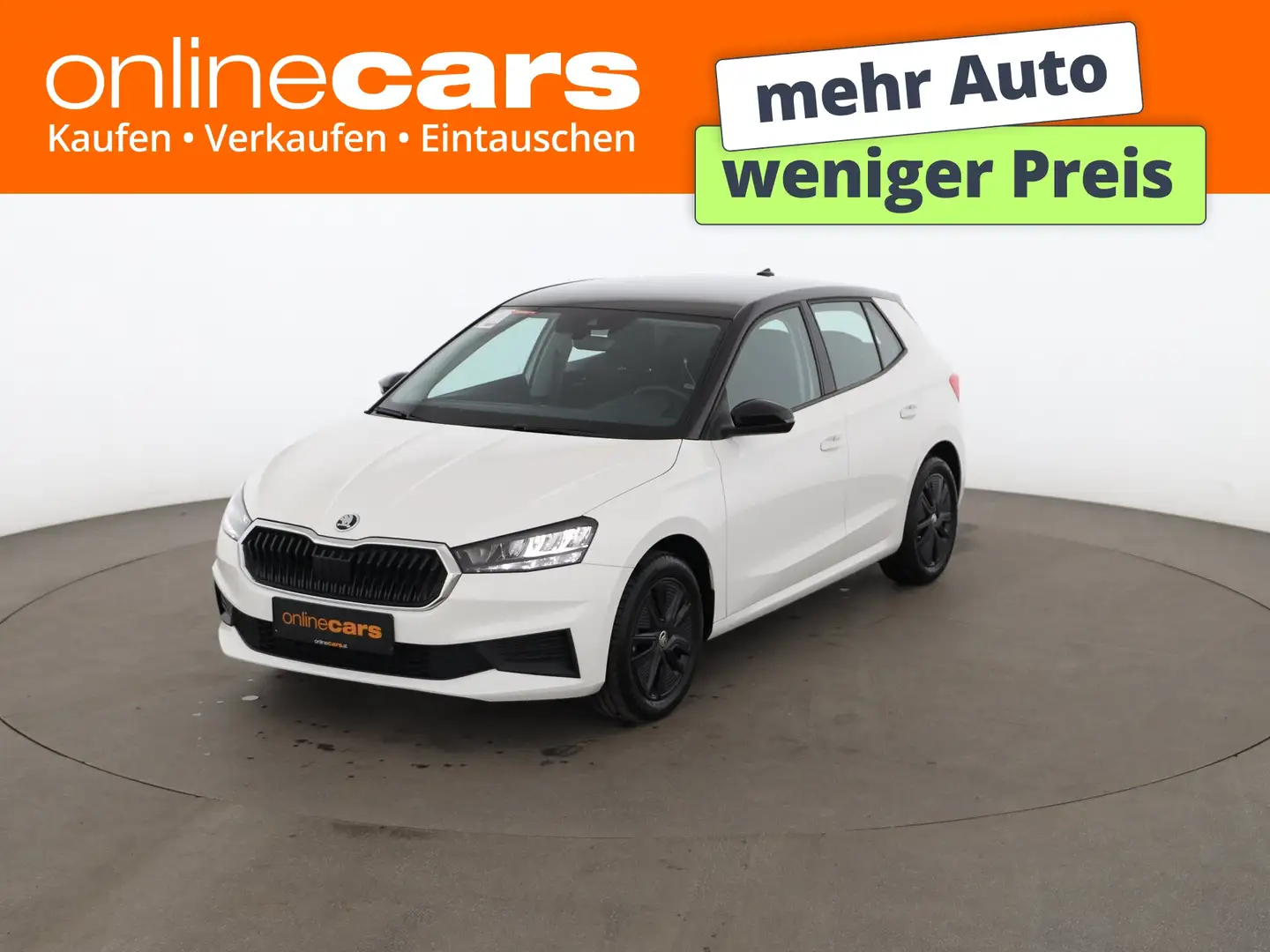 Skoda Fabia 1.0 TSI Ambition LED NAVI ASSIST TEMPOMAT Weiß - 1