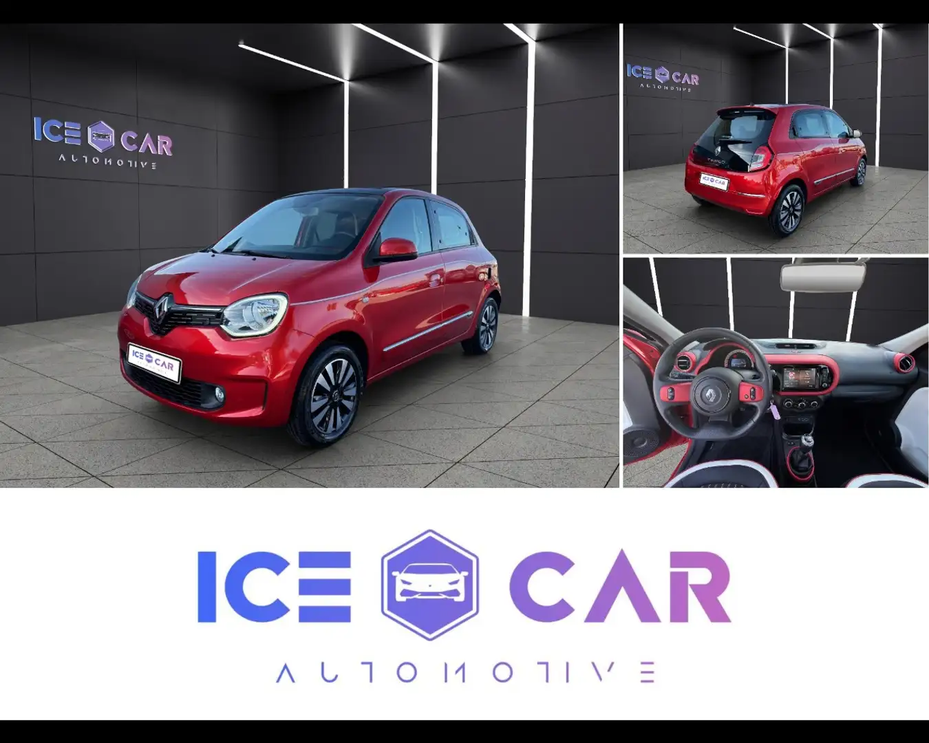 Renault Twingo 3ª serie - Twingo TCe 95 CV Intens CABRIO! Rood - 1
