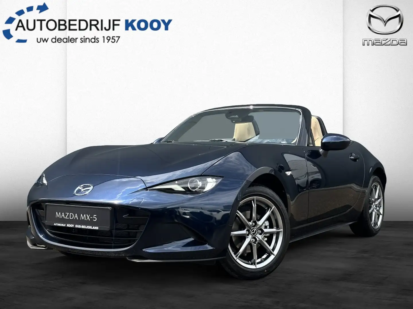 Mazda MX-5 1.5 132 pk Kazari Roadster Blauw - 1
