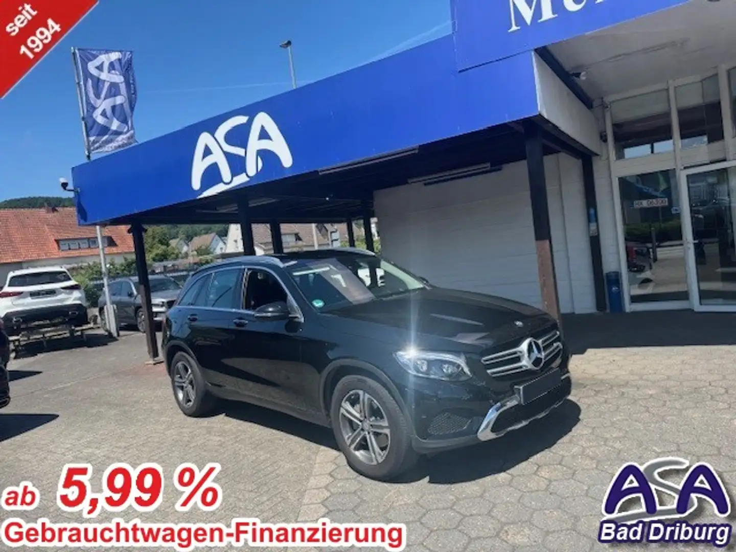 Mercedes-Benz GLC 220 d 4Matic 8xAluräder+360Grad+Head-up++Totwinkel+AH Schwarz - 1