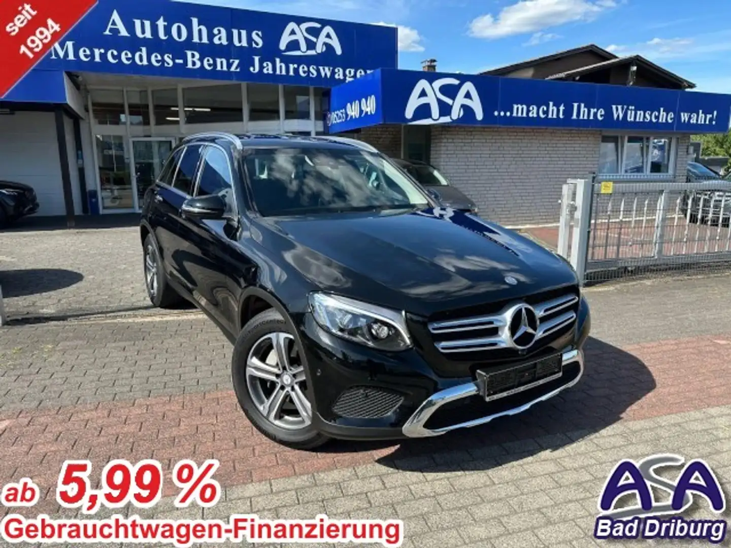 Mercedes-Benz GLC 220 d 4Matic 8xAluräder+360Grad+Head-up++Totwinkel+AH Noir - 1