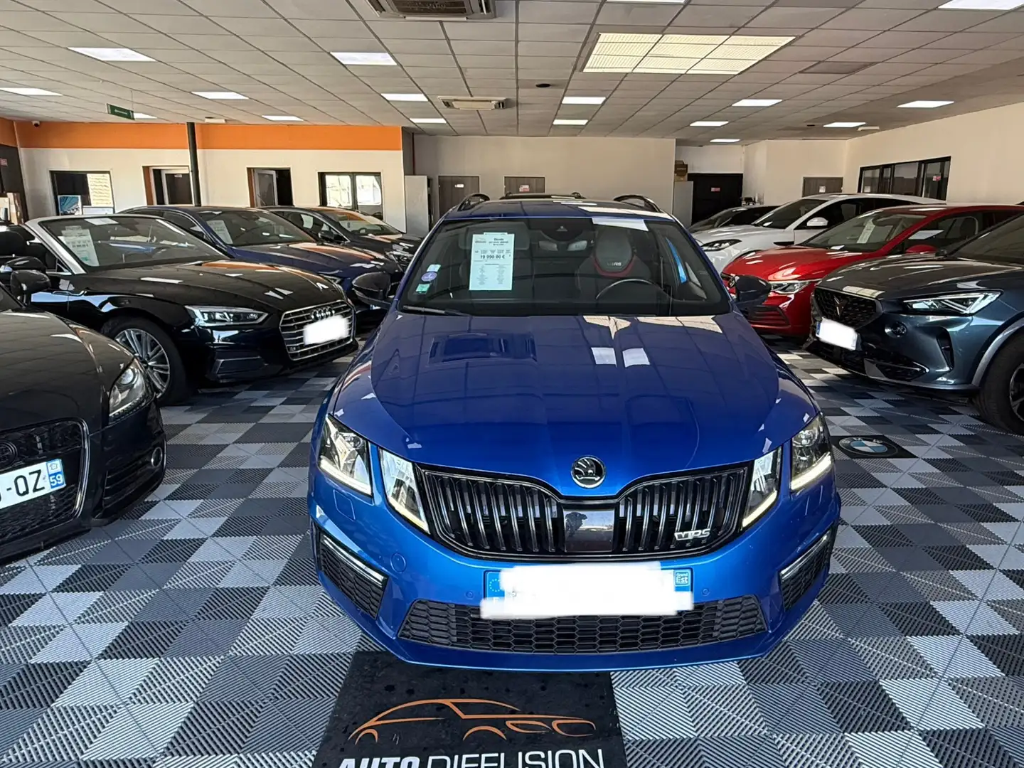 Skoda Octavia RS 4x4 DSG Bleu - 1