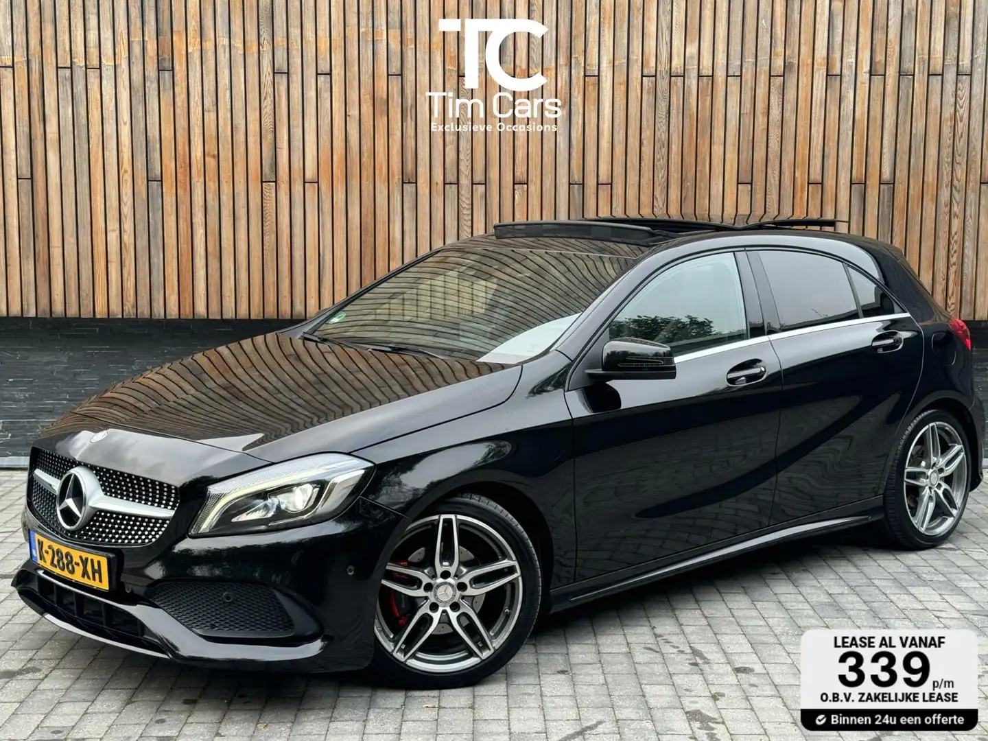 Mercedes-Benz A 200 AMG-styling Automaat | Panoramadak | Xenon verlich Černá - 1
