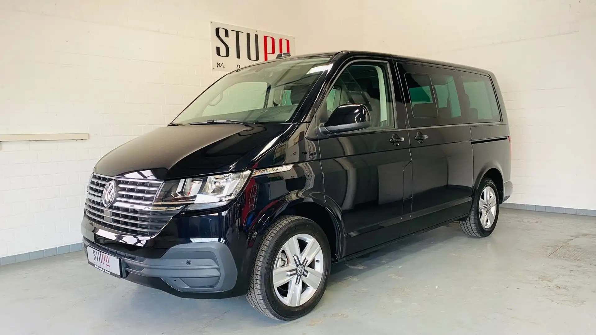 Volkswagen T6 Multivan VW T6.1 Multivan Comfortline 2.0TDI 2xST StHz Чорний - 1