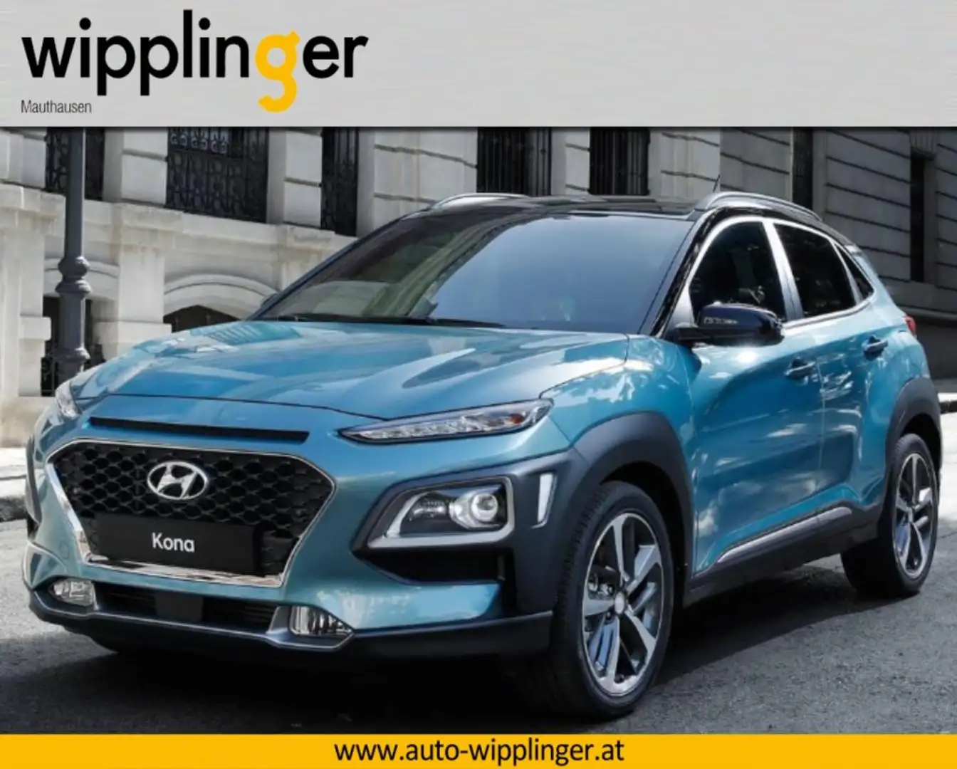 Hyundai KONA 1,0 T-GDi 2WD Blau - 1