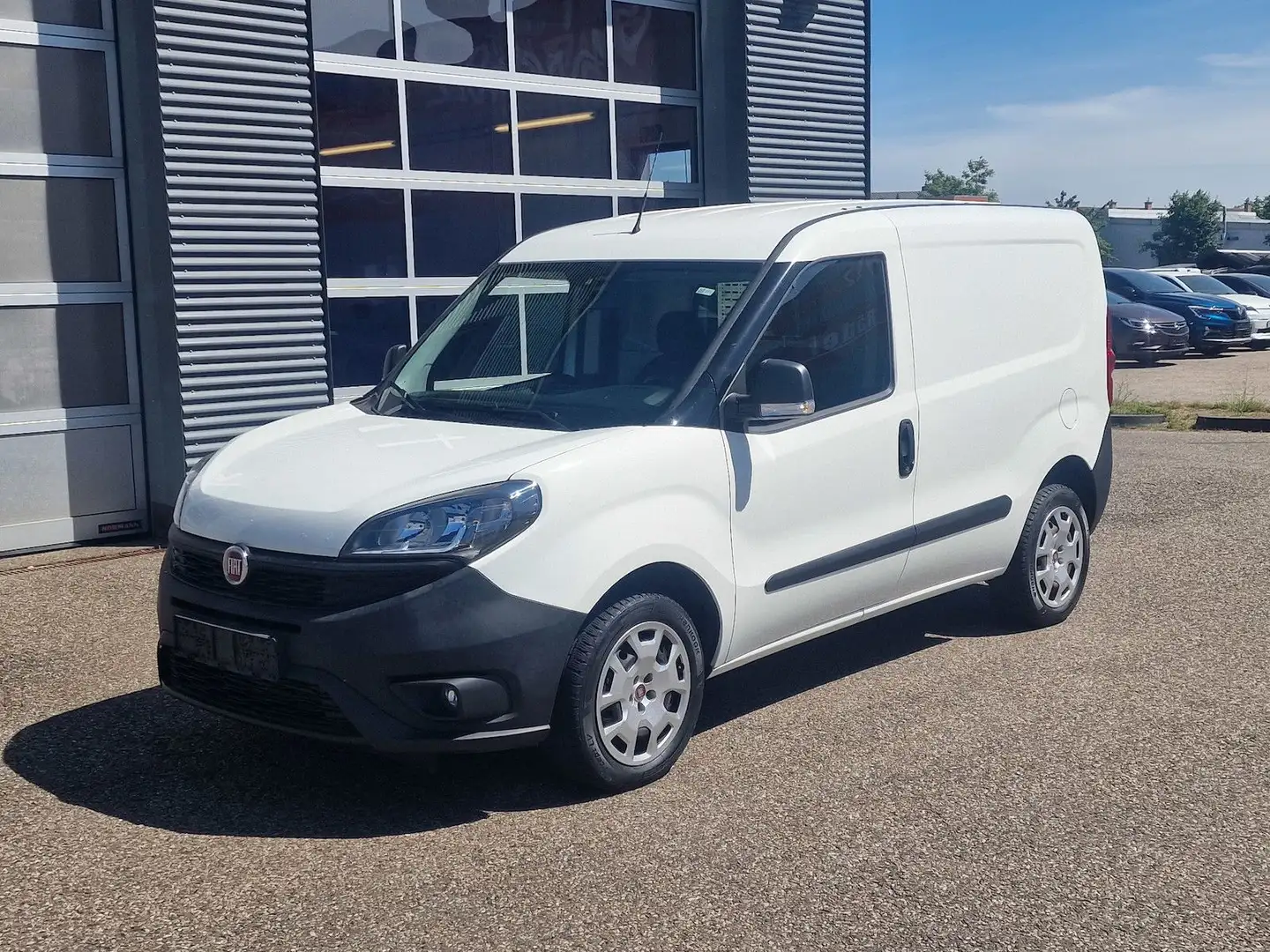 Fiat Doblo SX Kasten Wit - 1