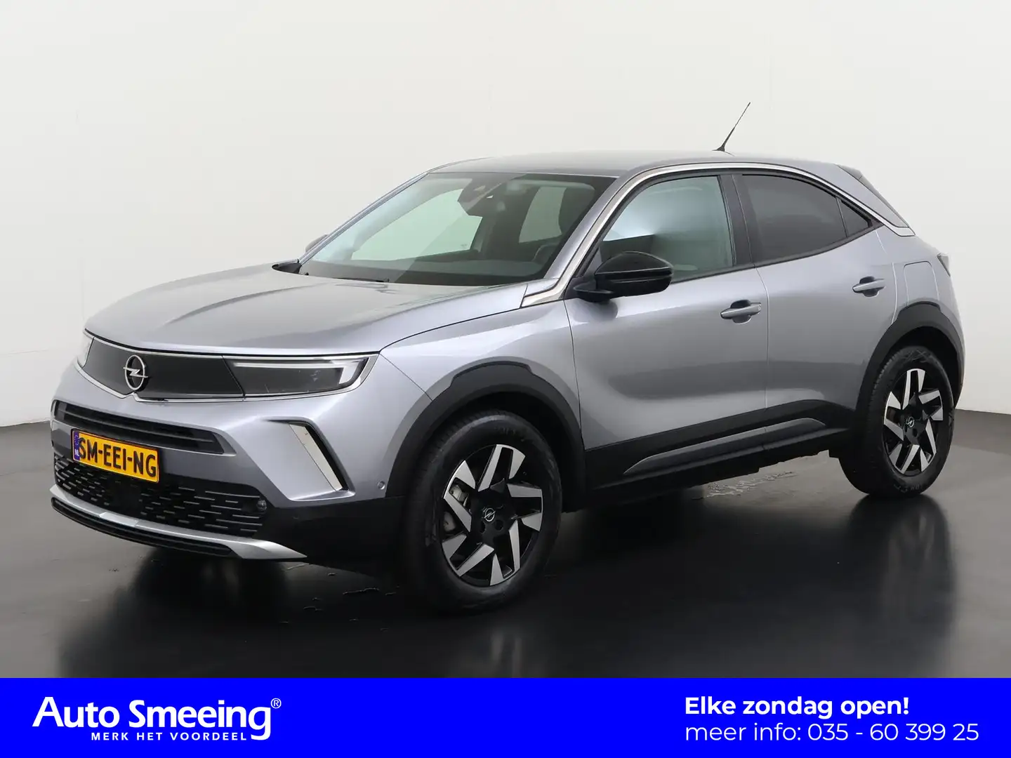 Opel Mokka-E Elegance 50 kWh | SOH 100% | Camera | Carplay | Wa Grau - 1