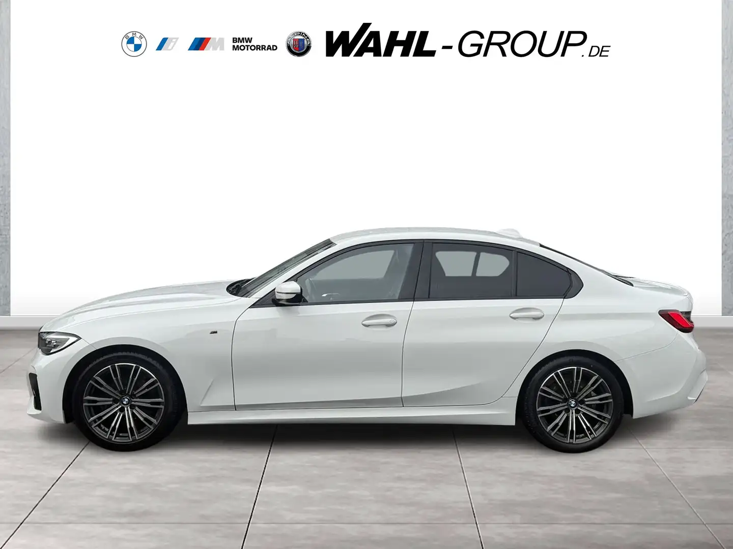 BMW 318 d M Sport LED LiveCockpit SHZ HiFi Adapt Fahrwerk Weiß - 2