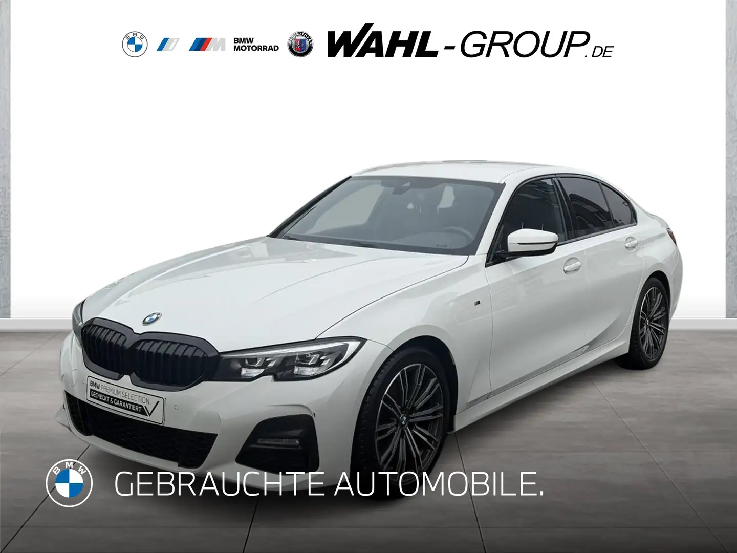 BMW 318 d M Sport LED LiveCockpit SHZ HiFi Adapt Fahrwerk Weiß - 1