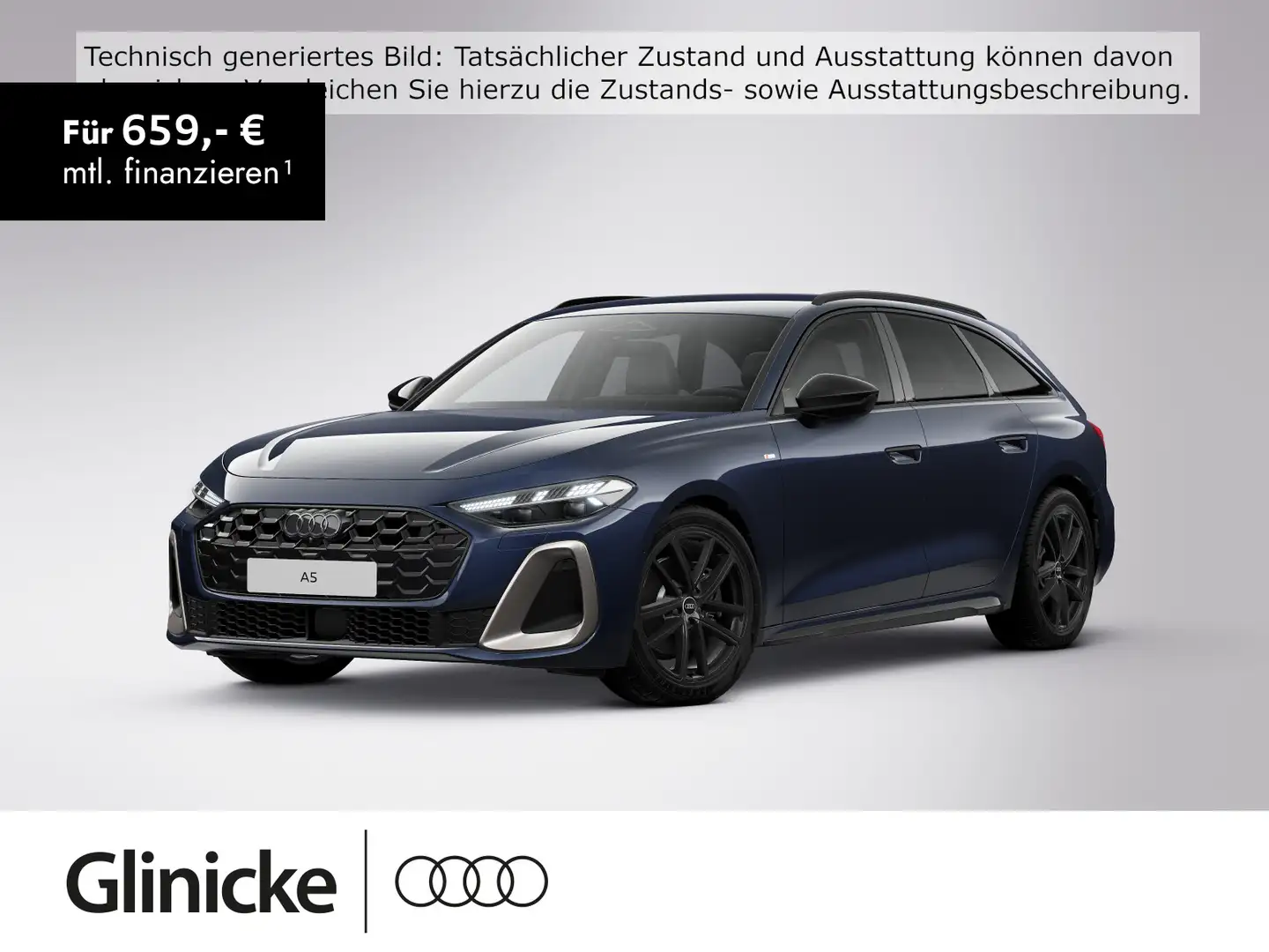 Audi A5 2.0 TFSI quattro S-tronic edition one M Blau - 1