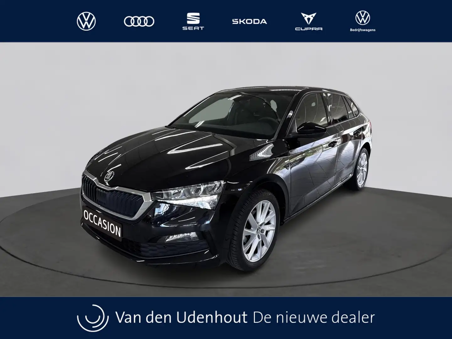 Skoda Scala 1.0 TSI Sport Business Zwart - 1