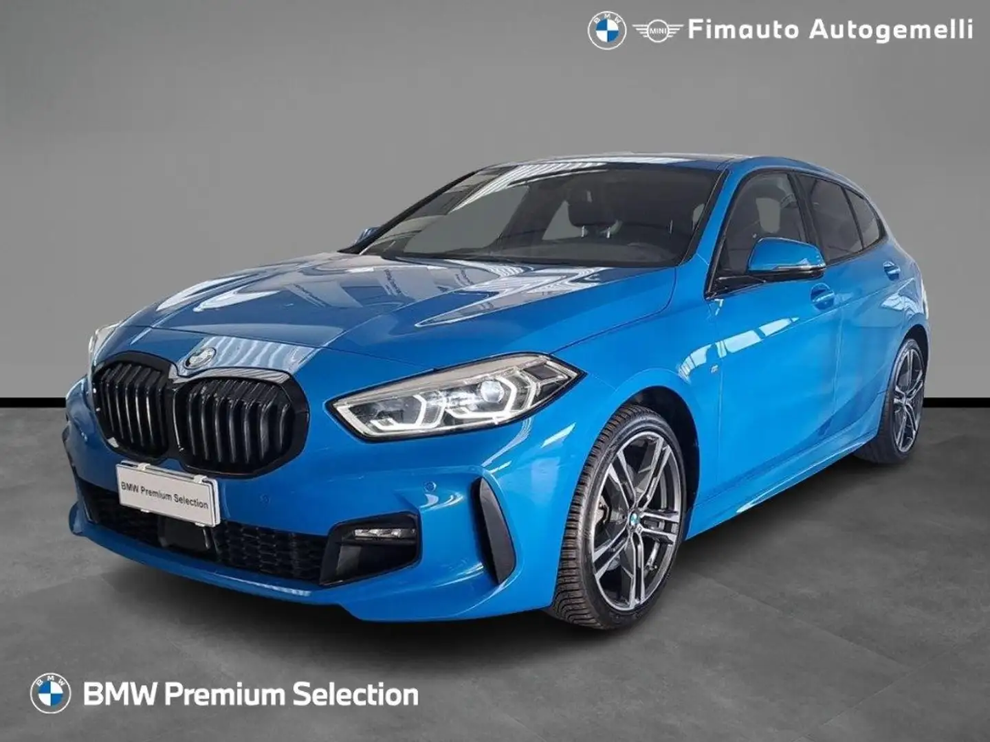 BMW 118 d 5p. Msport Aut. Blau - 1