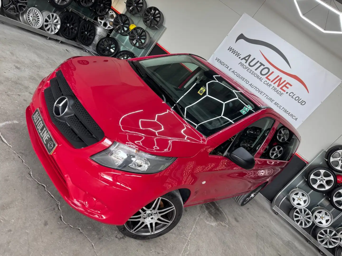 Mercedes-Benz Vito 1.6 111 CDI PC Tourer Base Compact Rosso - 1