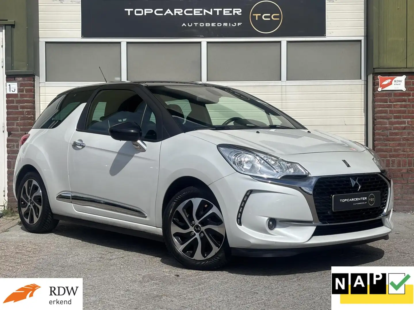 DS Automobiles DS 3 1.2 PureTech Business/AIRCO/PARKS/NAVI/CRUISE/APK/ Weiß - 1