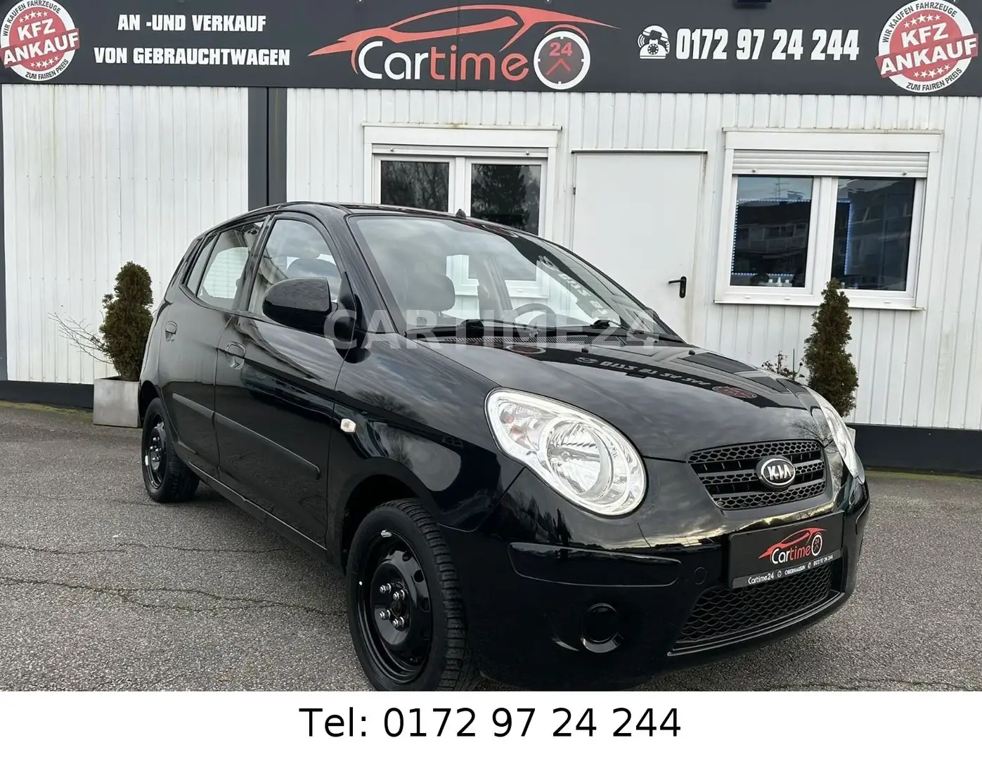 Kia Picanto 1.1 Attract *TÜV/AU NEU* Zwart - 2