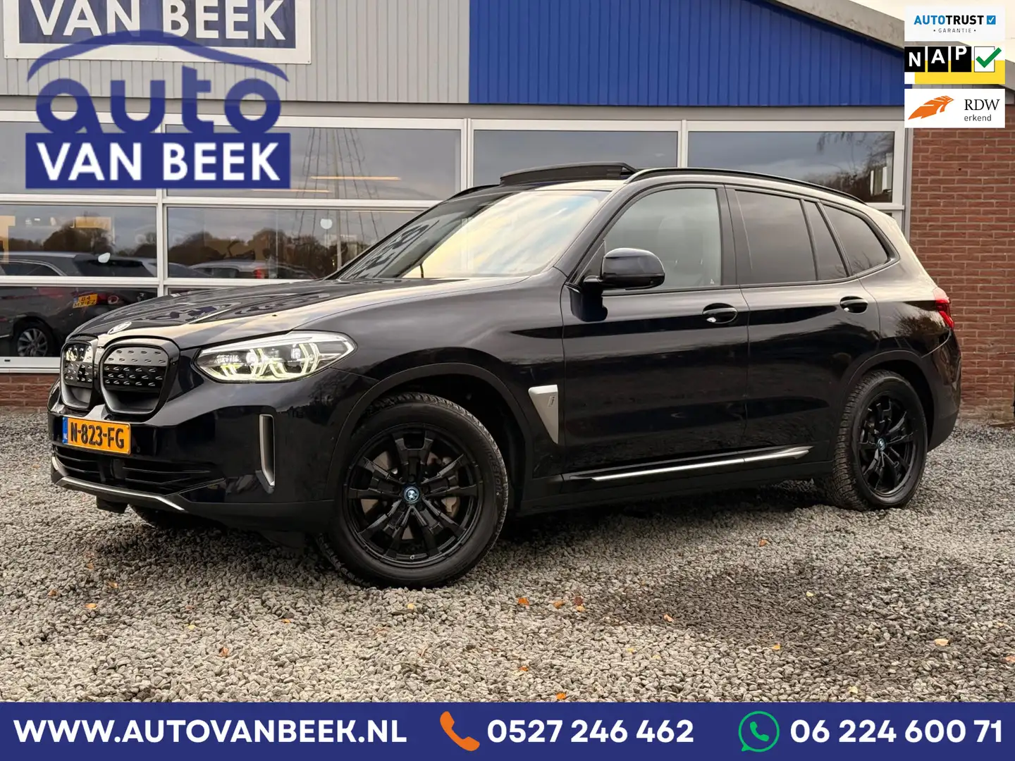 BMW iX3 High Executive 80 kWh|ACC|H+K|Pano|Trekhaak Bleu - 1