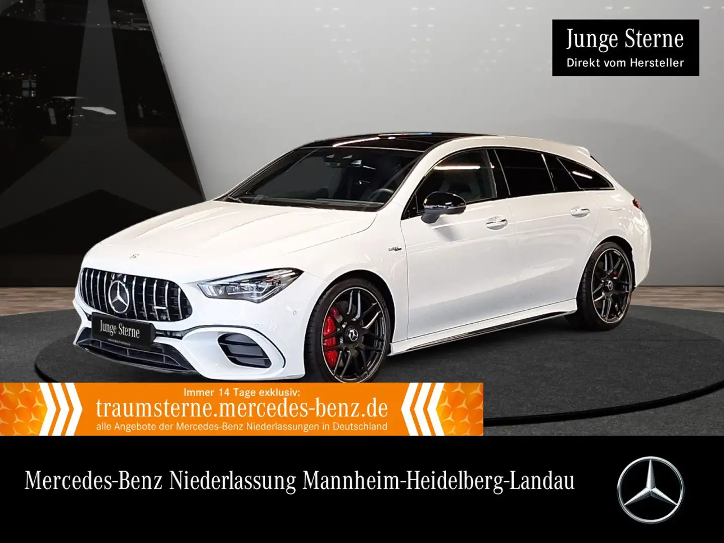 Mercedes-Benz CLA 45 AMG CLA 45 S 4M DRIVERS+PANO+MULTIBEAM+FAHRASS+KAMERA Weiß - 1