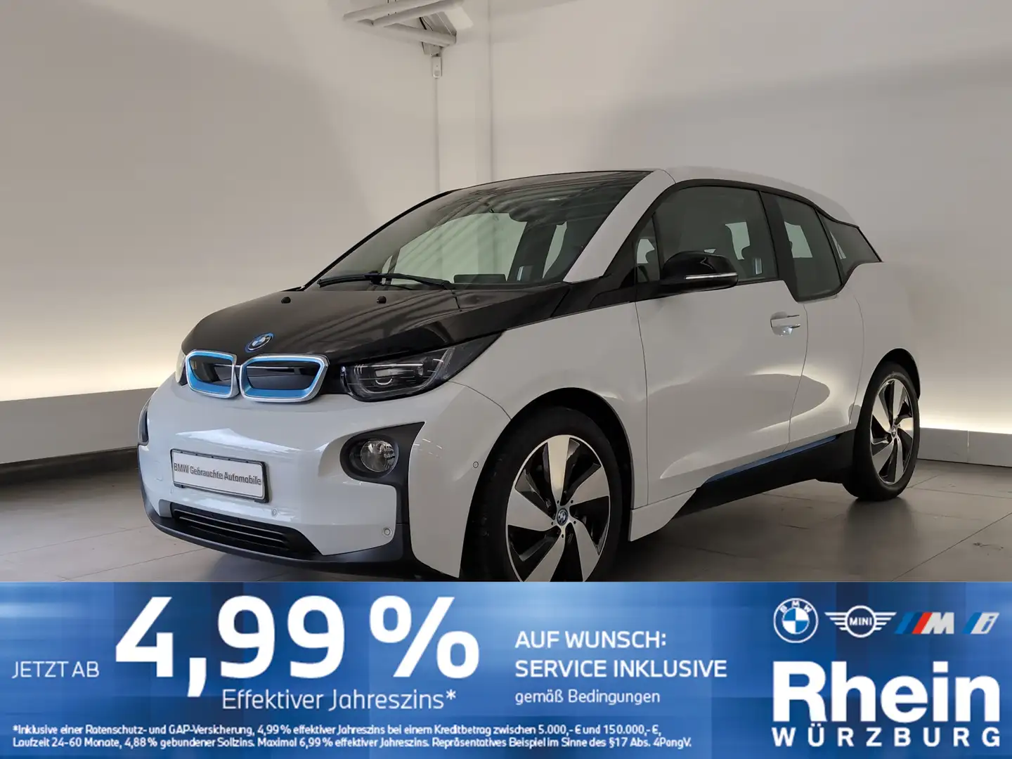BMW i3 94Ah PDC/DAB/SHZ PDC/DAB/SHZ Weiß - 1