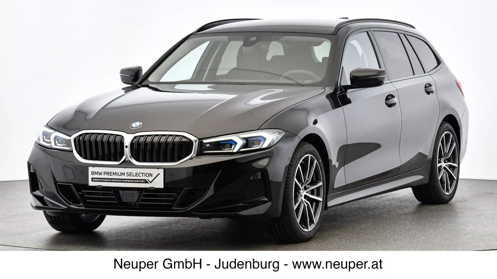 BMW 318 318d Noir - 1