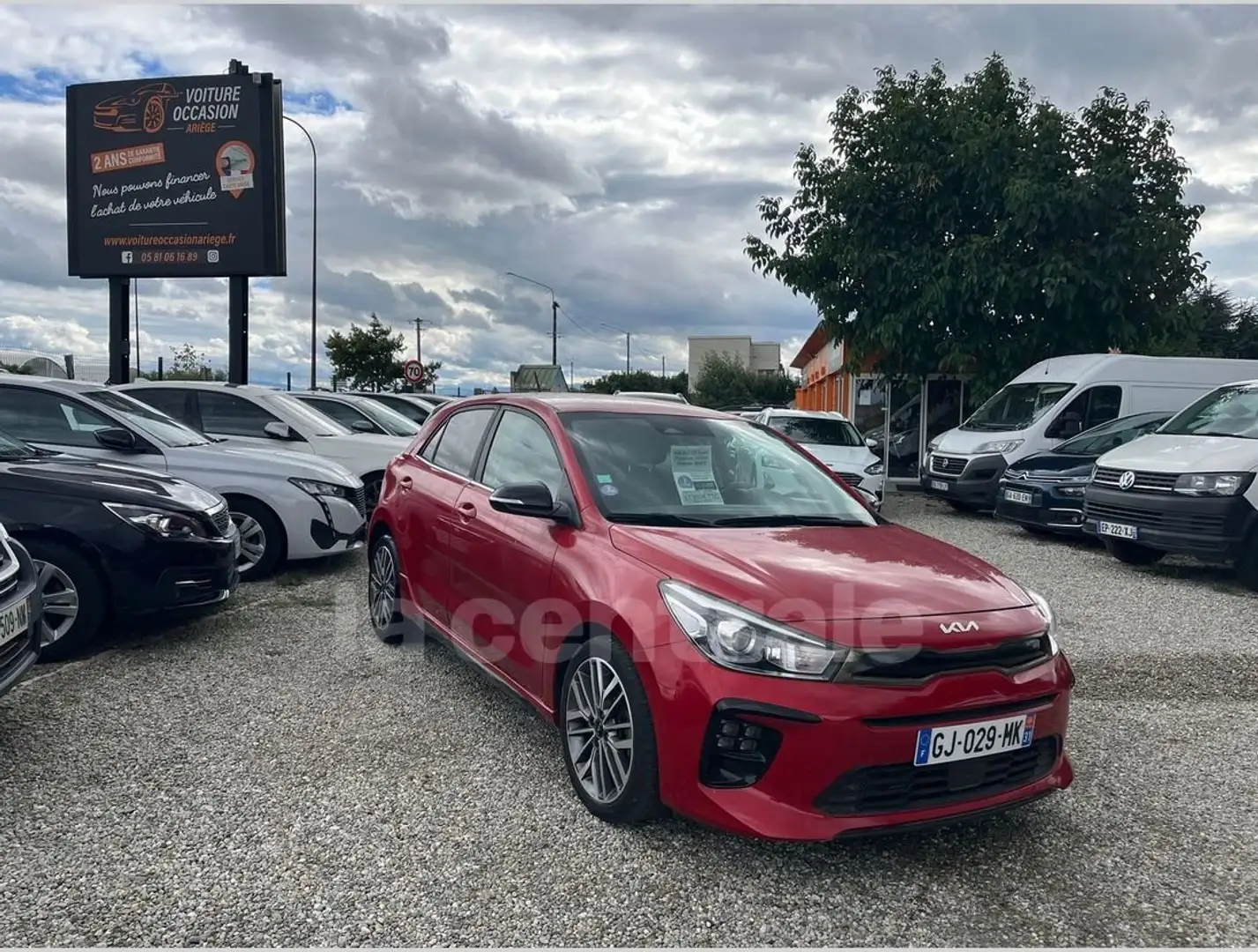 Kia Rio Rio 120ch Hybride GT Line Rouge - 2