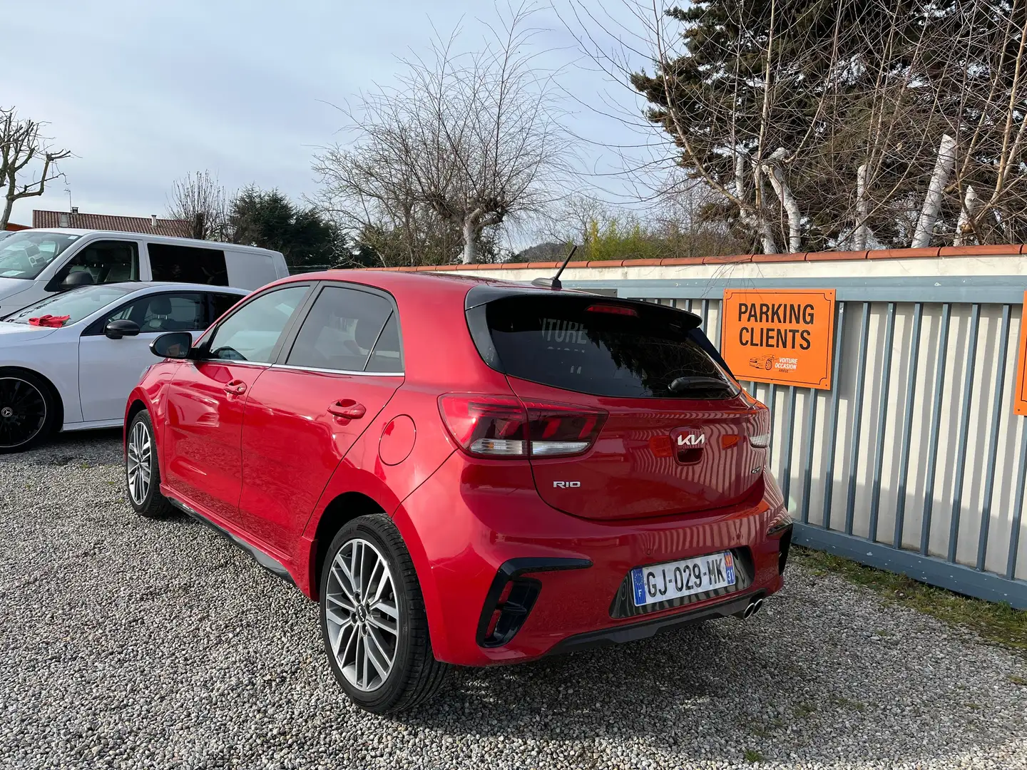 Kia Rio Rio 120ch Hybride GT Line Rouge - 2