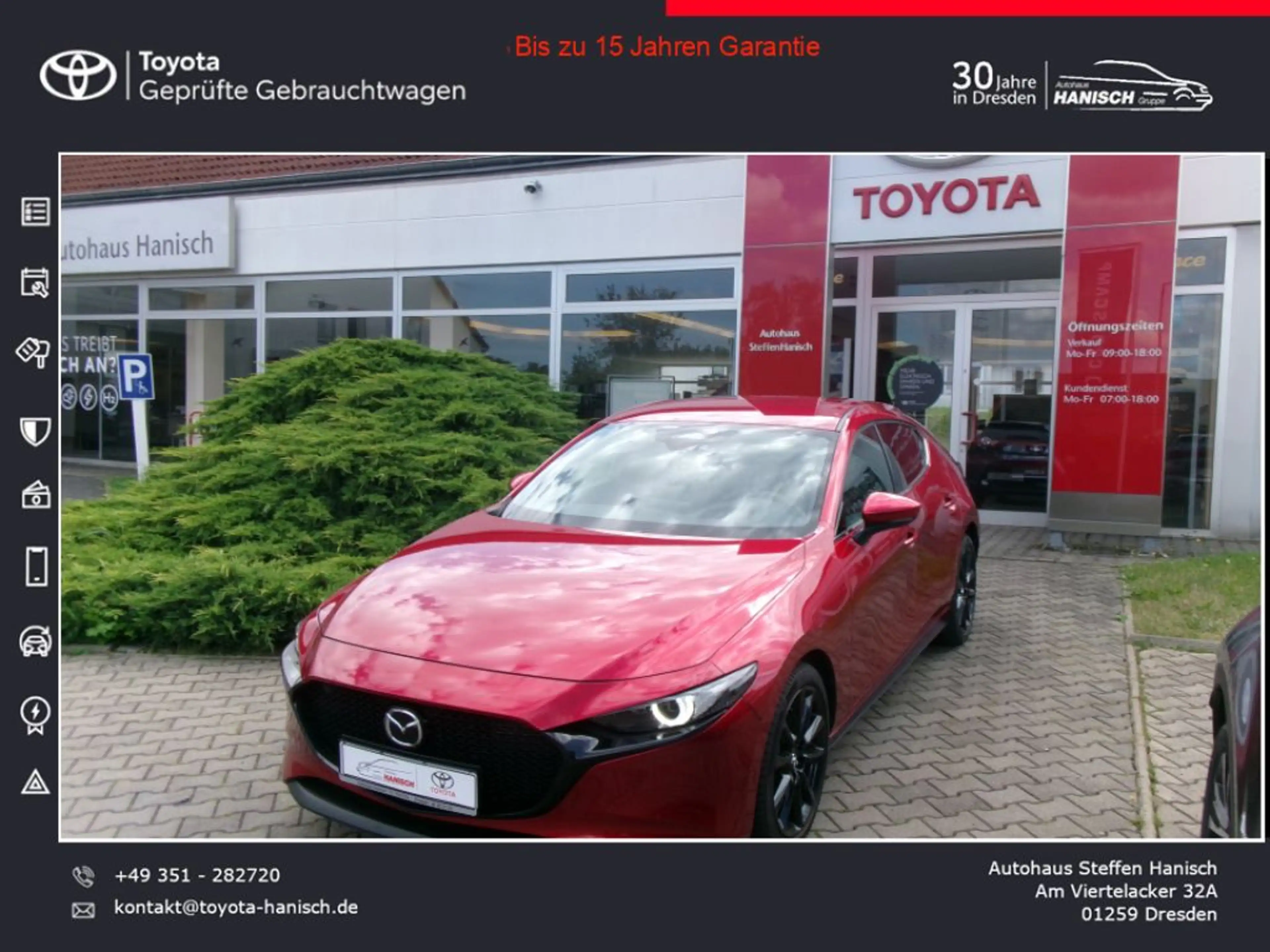 Mazda 3 e-SKYACTIV-X 186 M HYBRID Aut. EXCLUSIVE-LINE