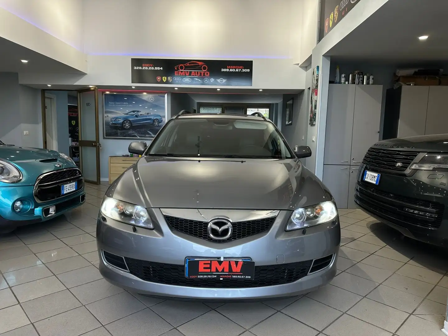 Mazda 6 Mazda6 MY'06 2.0 CD 16V 143CV Wag.Excel. Grigio - 2