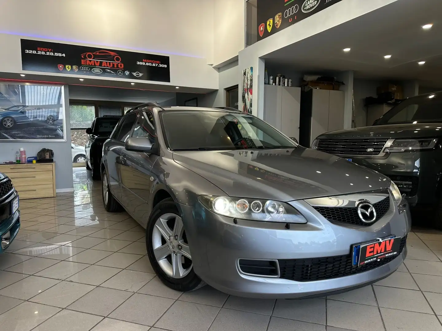Mazda 6 Mazda6 MY'06 2.0 CD 16V 143CV Wag.Excel. Grigio - 1
