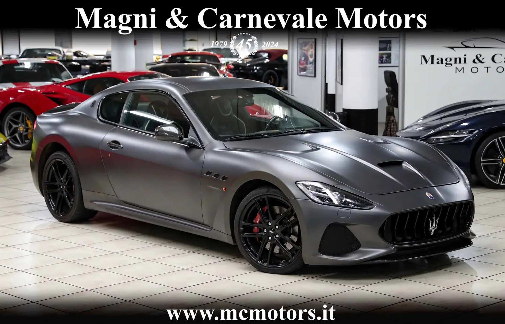 Maserati GranTurismo MC SPORTLINE|FULL CARBON PACK|NERISSIMO PACK|CAMER Grijs - 1
