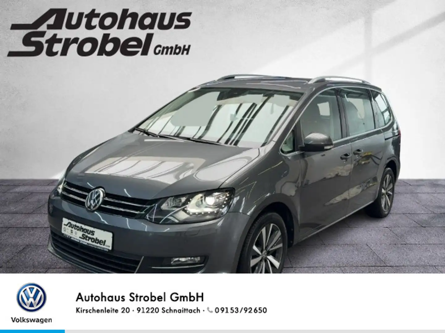 Volkswagen Sharan 1.4 TSI DSG Highline ab 3,99% ACC Navi BI Grau - 1