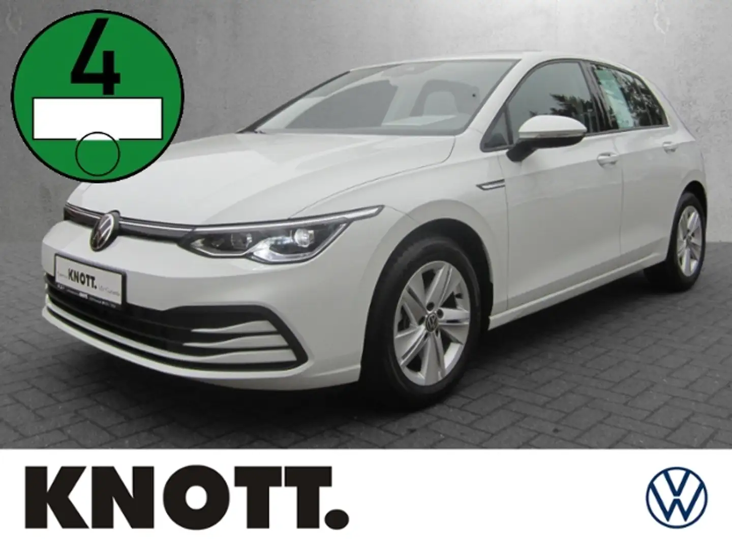 Volkswagen Golf 8  Life 1ST Edition 2.0 TDI Blanc - 1