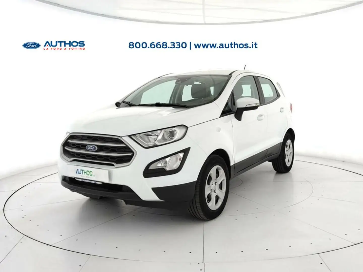 Ford EcoSport 1.0 ecoboost Connect 100cv Bianco - 1