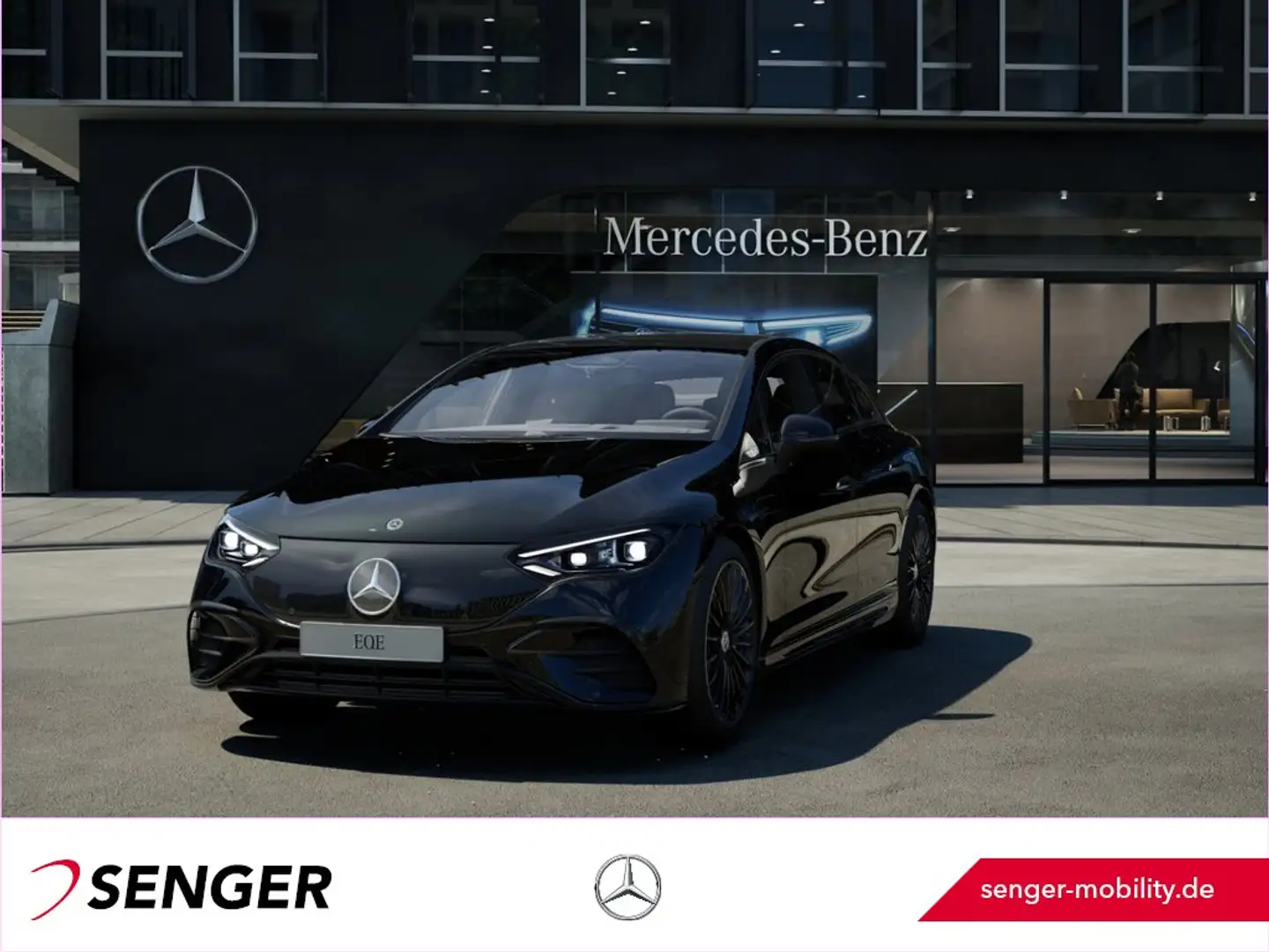 Mercedes-Benz EQE 300 AMG Line Night Airmatic Head-Up Panorama Schwarz - 1