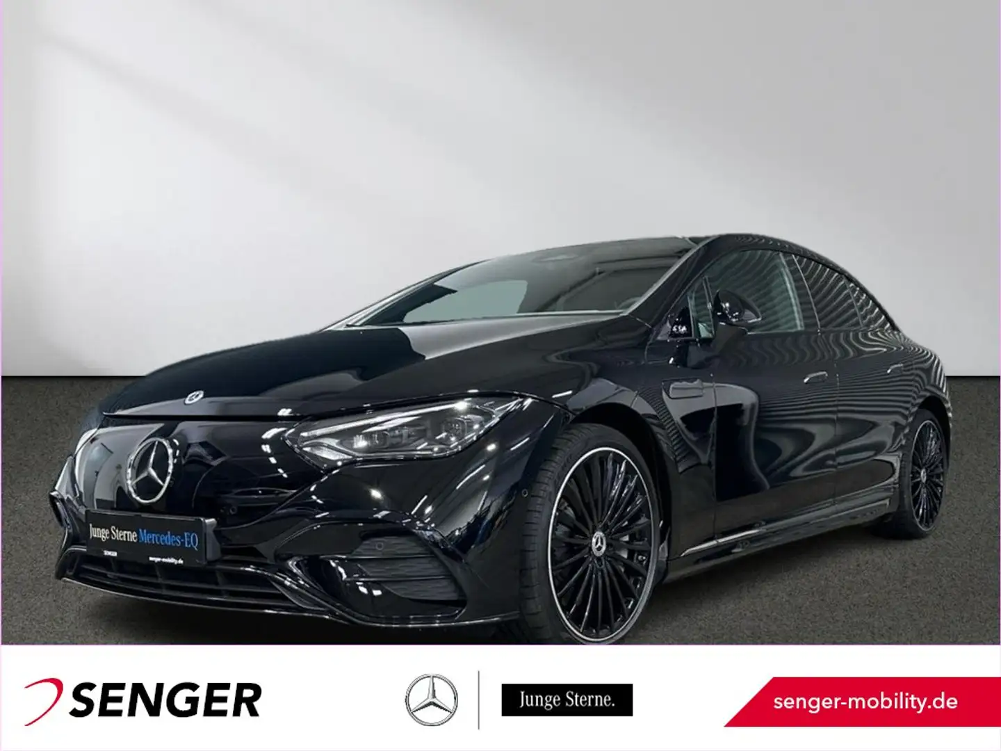 Mercedes-Benz EQE 300 AMG Line Night Airmatic Head-Up Panorama Schwarz - 1