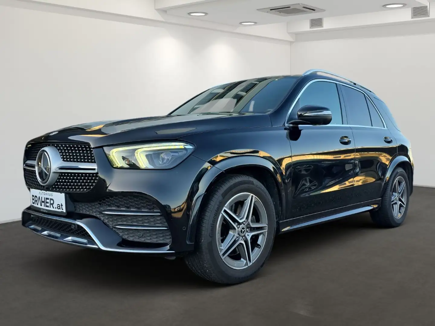Mercedes-Benz GLE 350 d 4MATIC FAP AMG Klima Shz Ambi eHeck Schwarz - 2
