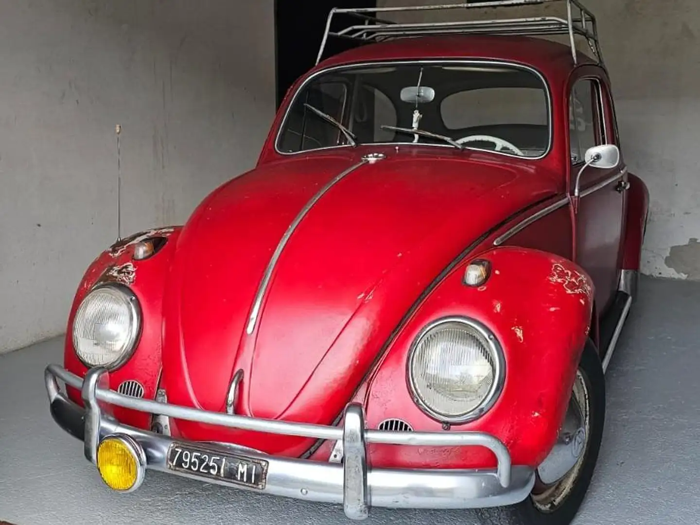 Volkswagen Maggiolino 6V 1963 Rosso - 1