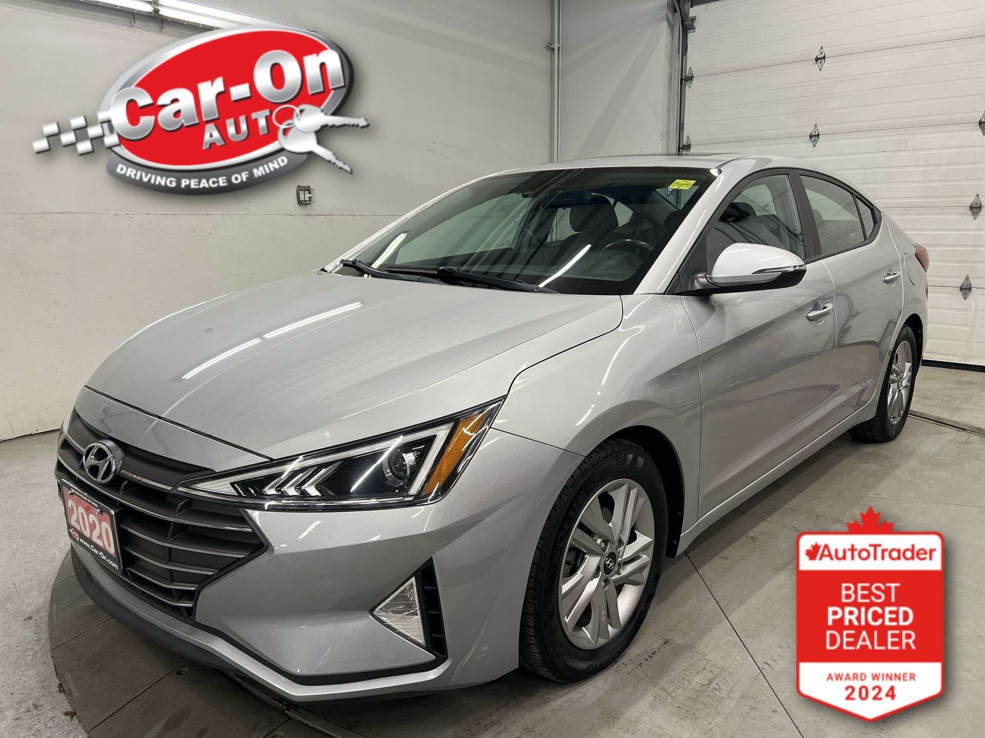 Silver 2020 Hyundai Elantra Preferred FWD Sedan All-Wheel Drive Automatic