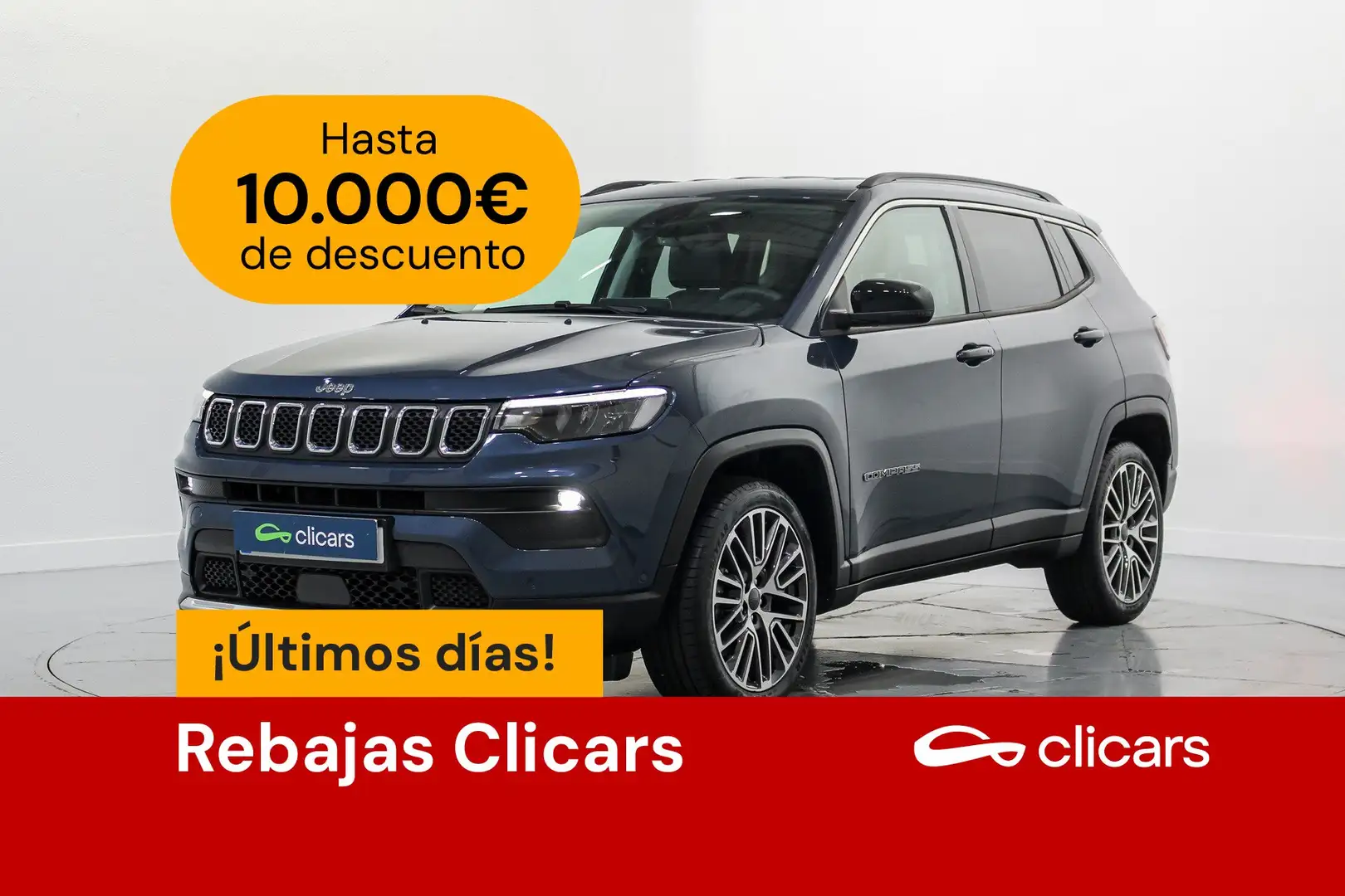Jeep Compass 1.3 Gse T4 Limited 4x2 130 Azul - 1