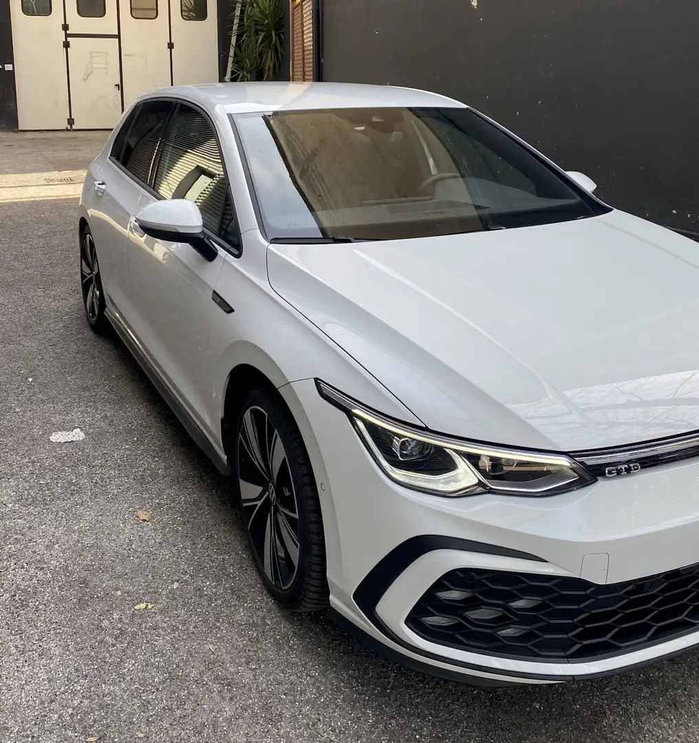 Volkswagen Golf GTD Golf VIII 2020 2.0 tdi GTD 200cv dsg Bianco - 1