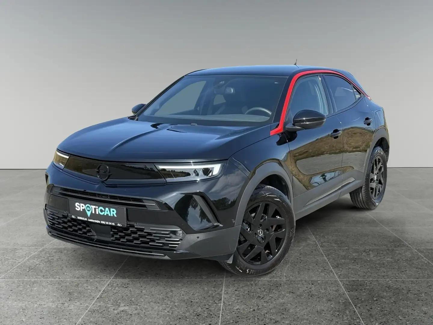 Opel Mokka Turbo S/S GS-Line Navi pro,Adaptieve cruise contr Zwart - 1