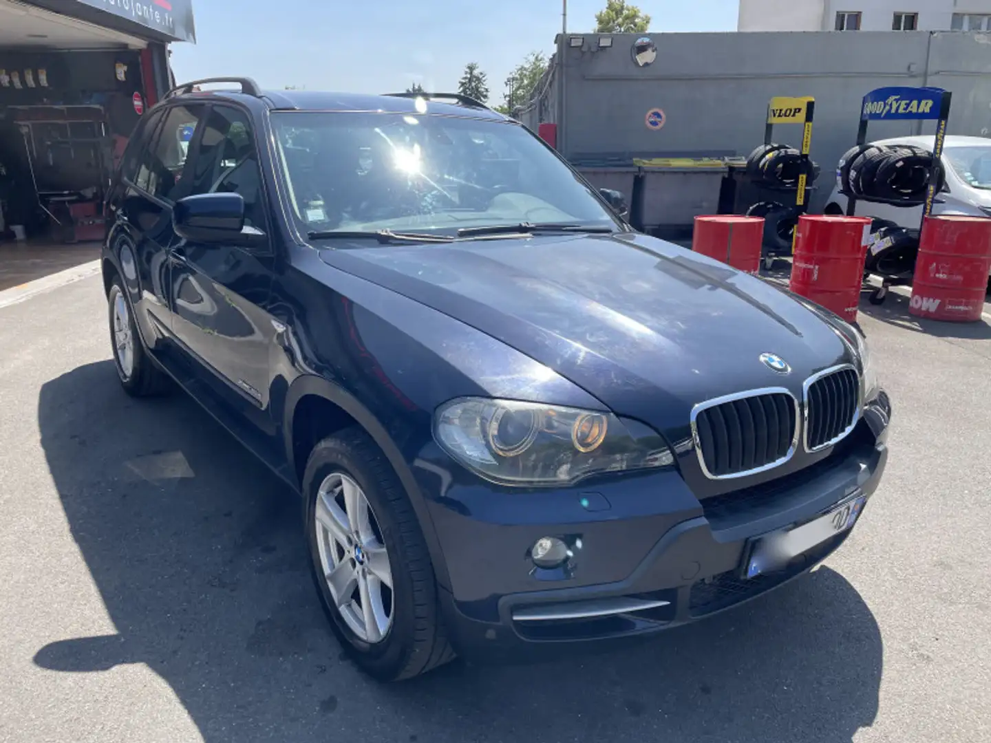 BMW X5 (E70) 3.0DA 235CH Bleu - 2