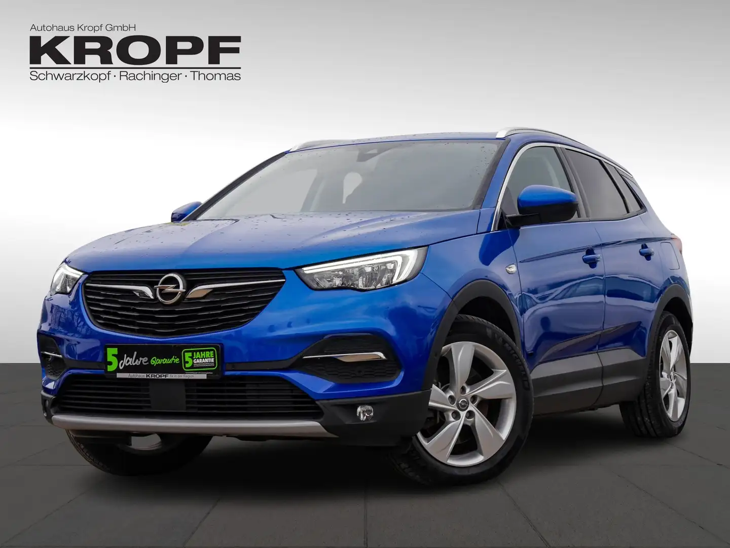 Opel Grandland 1.6 T Hybrid Eleg 4x4 FLA SpurW Blau - 2